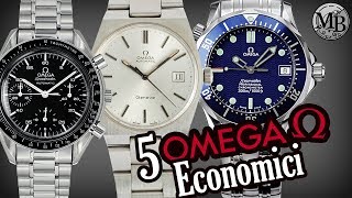 5 OMEGA ECONOMICI  I migliori orologi di Omega da 500 a 2000€ ⌚⌚