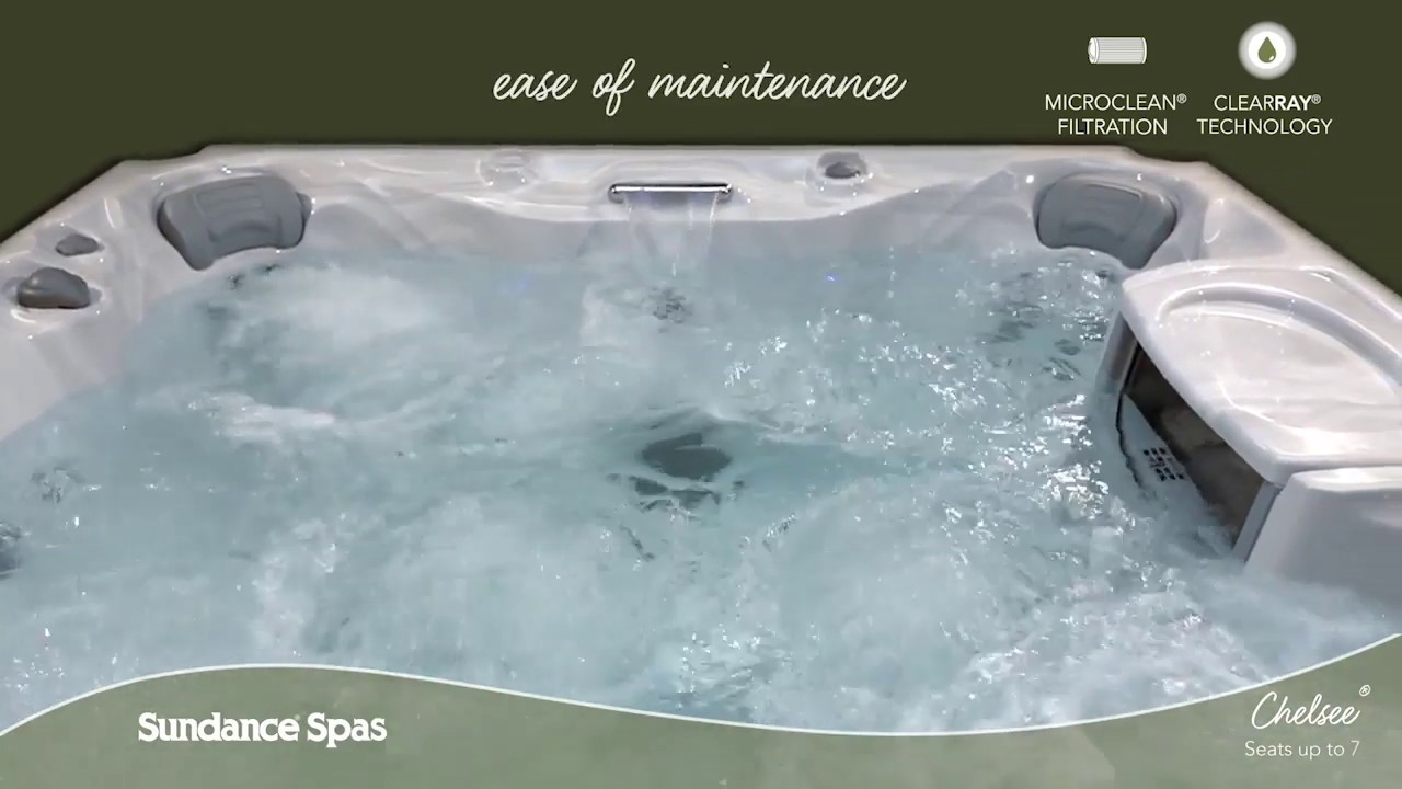 Sundance Spas 780 Series Chelsee hot tub - YouTube