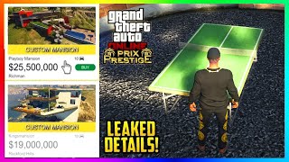 New Mansions Dlc Property Leak 2025, Ping Pong Game, Gta5 Safehouse In The Hills Gta Online Update