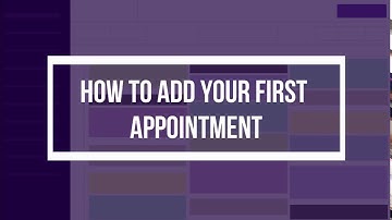How to add your first appointment in Picktime?