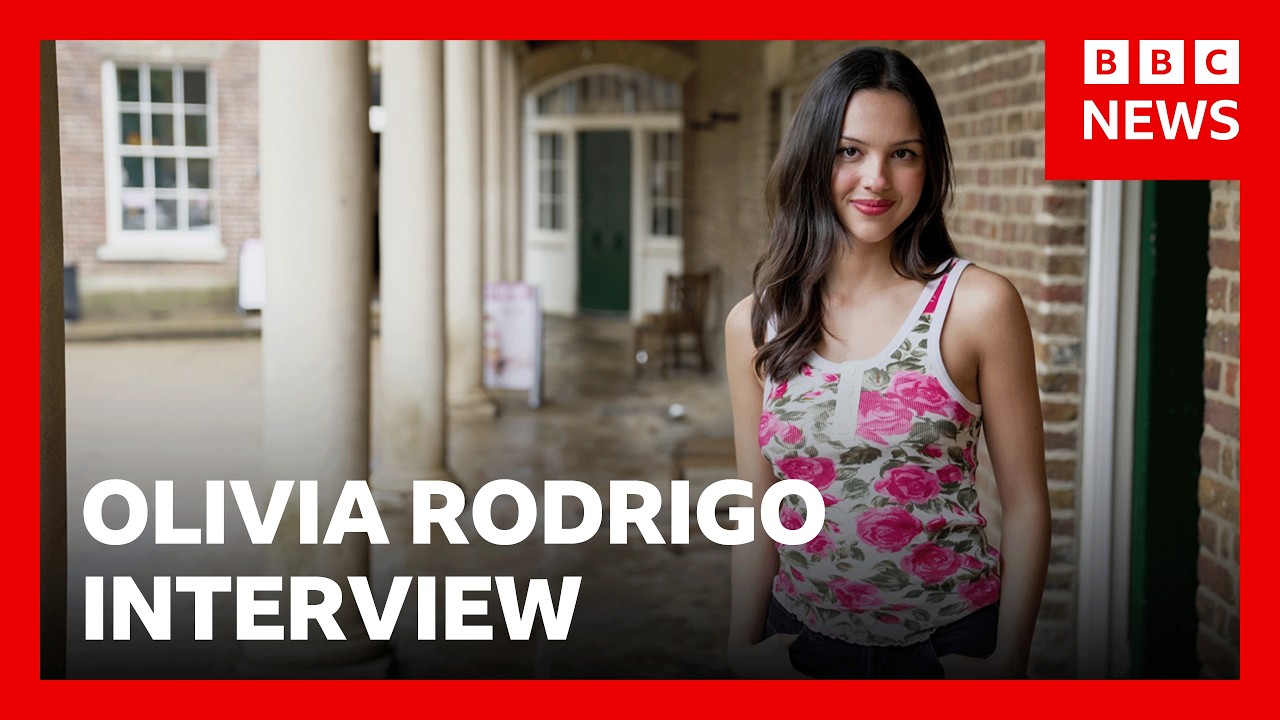 Olivia Rodrigo on music making, her best gig and living in London | BBC News