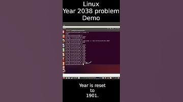 Linux Year 2038 Problem Demo