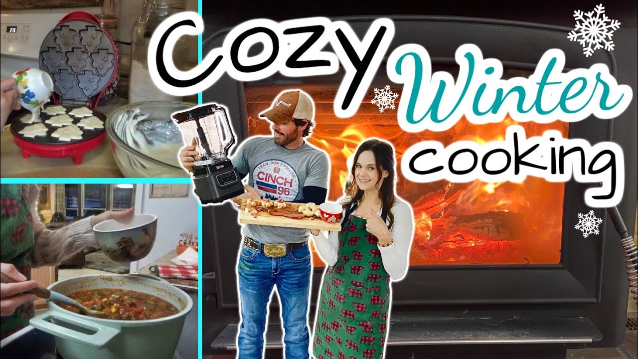 How did he know!? 🤔 Cozy Cooking Vegetable Beef Soup & Maple Bacon ...