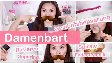 Wie kann man Oberlippenhaare entfernen?