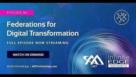 MEF Infinite Edge Episode 6 - Show Open