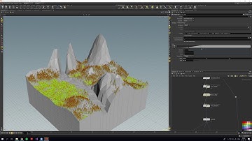 Procedural Terrain on Houdini
