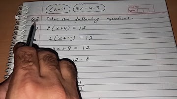 Q 2, EX 4.3 - Simple Equations - Chapter 4 - maths class 7th - NCERT