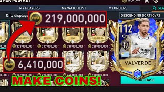 HOW TO MAKE MILLIONS OF COINS EASILY IN FIFA MOBILE 22 DO THIS