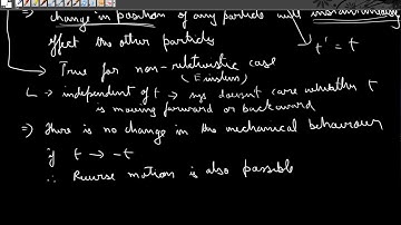 CM L 9 : The Lagrangian for a System of Particles - Part 1