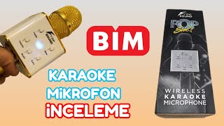 Bimden Satılan Karaoke Mikrofon İncelemesi - Free Sound Karaoke Microphone