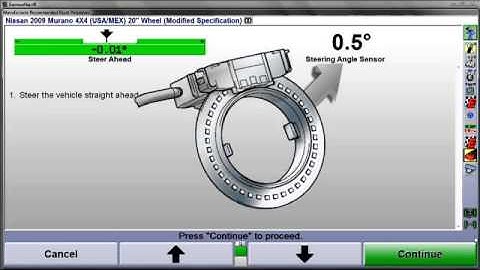 Wheel Alignment - CodeLink Training Nissan - Hunter Engineering