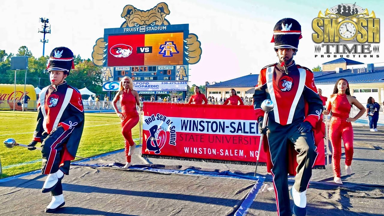 WSSU | Marching In NCAT Stadium 2024