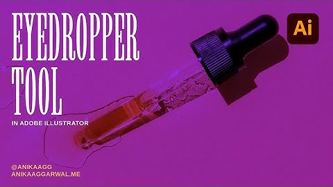 How to use the eyedropper tool effectively in Adobe Illustrator