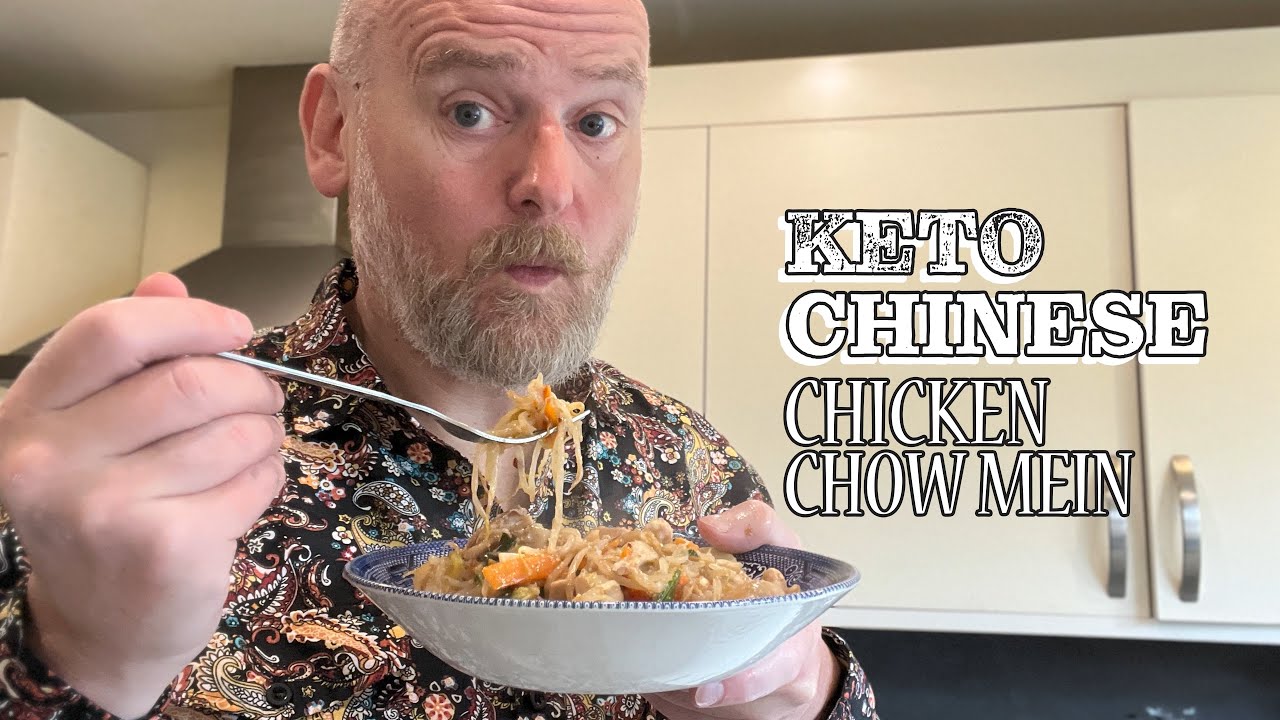 Low Carb Chicken Chow Mein: Chinese Takeaway Keto Style