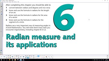 C2 - Ch5 (Radians) - Video 1
