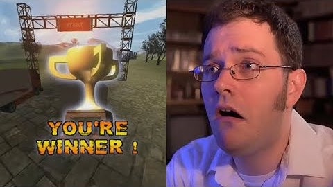 Angry Video Game Nerd Reacts to “YOU’RE WINNER!”