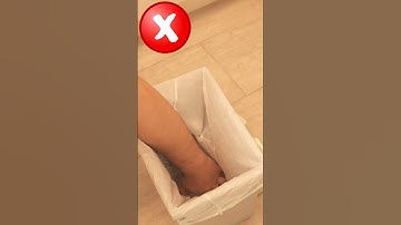 You have been using Trash Bags wrong all your Life 💥 (Mindblowing) #shorts