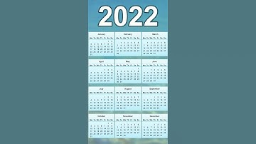 2022 Calendar