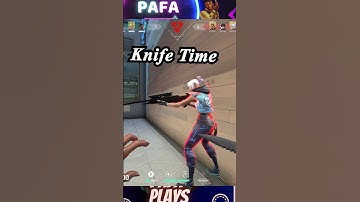 "Knife Time! 🗡️ Valorant