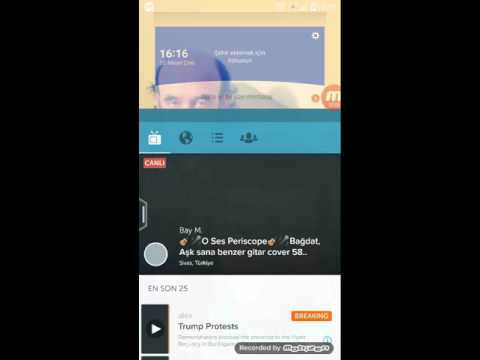 Periscope uygulaması nasıl kullanılır ?