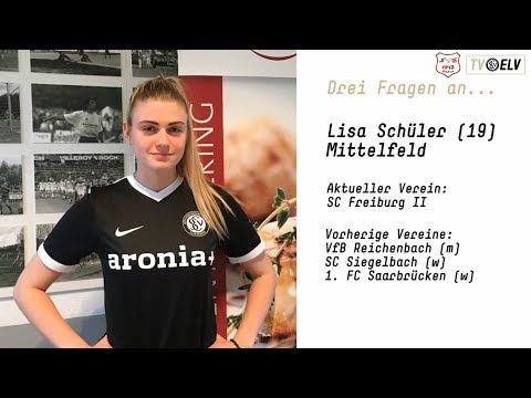 TV Elv // Frauenfußball - Neuzugang Lisa Schüler