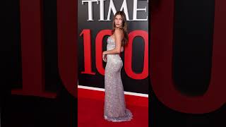 Hailey Bieber in #saintlaurent at Time 100 Gala #fashiontrends #fashiondesigner #celebrity#fashion