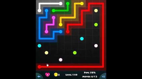 10 × 10 MANIA LEVEL 110 - FLOW GAME ON FACEBOOK Connect the dots