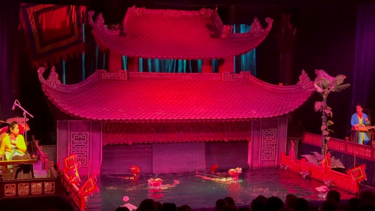 Thang Long Water Puppet Theater in Hanoi, Vietnam