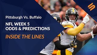 Steelers vs. Bills Point Spread: NFL Week 5 Odds, Prediction [Inside the Lines]