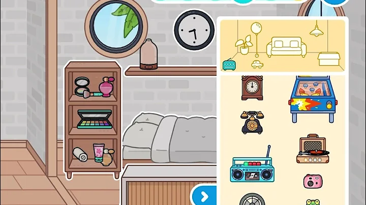 Toca Boca Romantic Beach House Bedroom