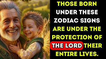 Those born under these zodiac signs are under the protection of the Lord their entire lives.