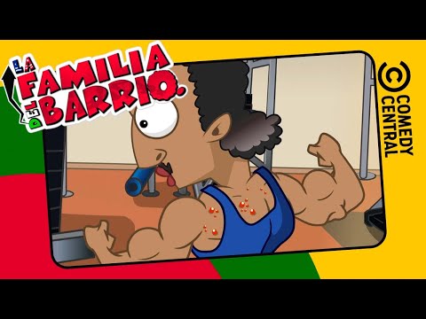 Peluzín Se Metió Esteroides | La Familia Del Barrio | Comedy Central LA