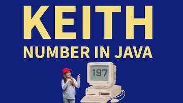 Keith Number in Java
