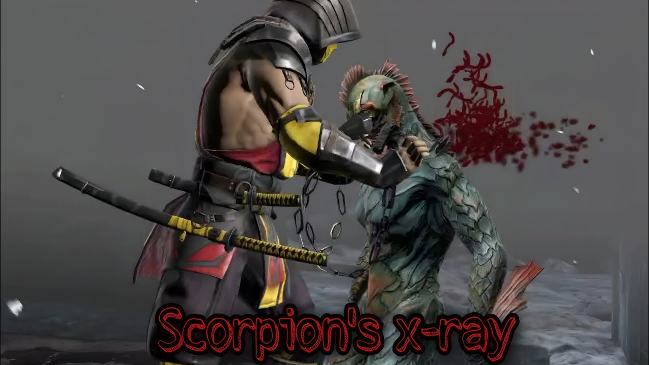 Mk11 Scorpion 🔥 Fatal Blow_X-Ray Attack ☠️ Mk Mobile