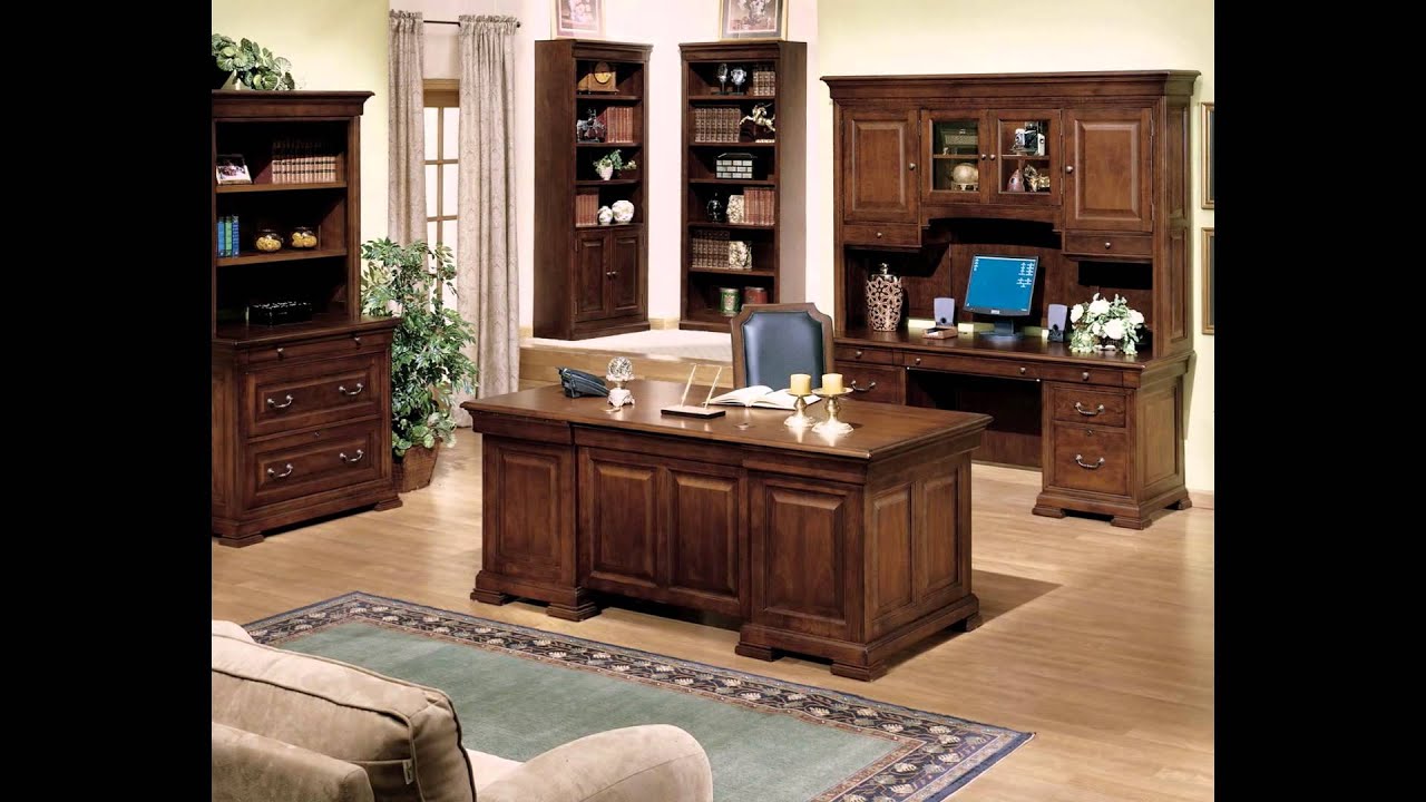 Home Office Furniture Layout Ideas - YouTube