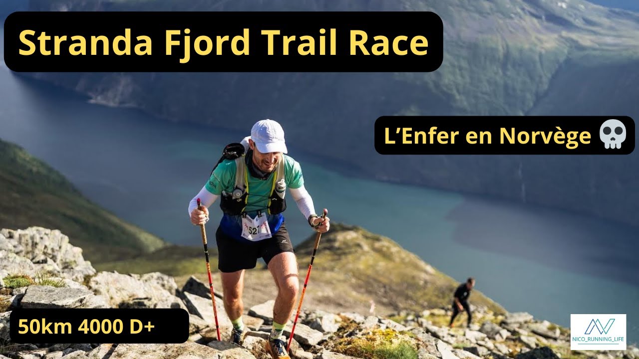 50 km en Norvège… et je craque avant la fin !!! Stranda Fjord trail 
