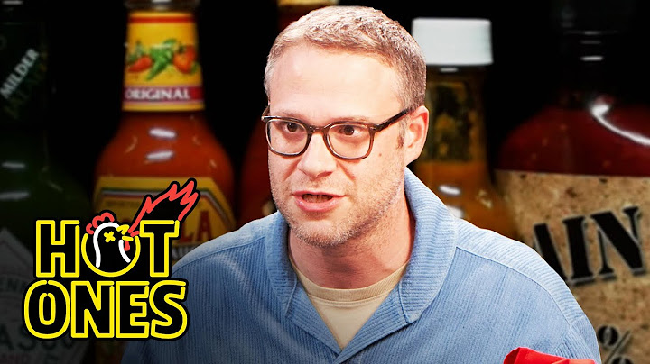 Seth Rogen Scorches His Tongue While Eating Spicy Wings | Hot Ones