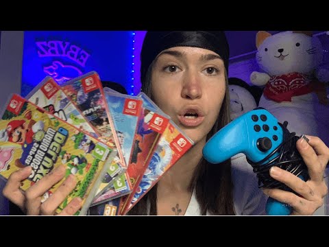 ASMR ROLEPLAY/VENDEDORA DE VIDEOJUEGOS/NINTENDO/SWITCH