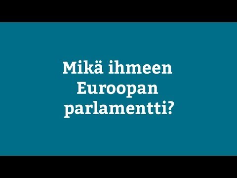 Video: Mitä parlamentti edustaa?