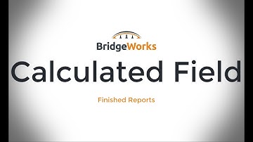 VDM - Calculated Field