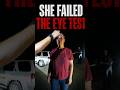 She Could Not Stand on One Leg