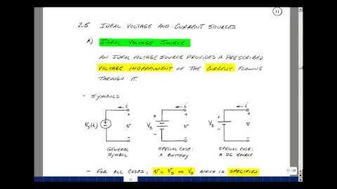 ECE345msu: Chapter 2 - Ideal Voltage and Current Sources