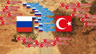 Türki̇yeden Rusyaya Kiskaç Takti̇ği̇ - Rusya Takimi Şok Geçi̇rdi̇- Pubg Türki̇ye Rusya 32 Vs 32 2 Maç