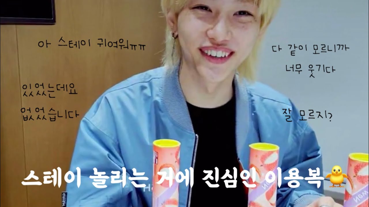 [스트레이키즈/필릭스] 스테이 놀리는거에 진심인 이용복🐥