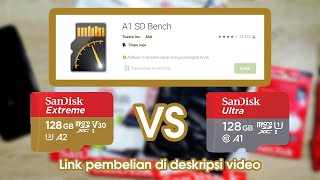 Sandisk Extreme A2 VS Ultra A1 | Aplikasi A1 SD Bench | Benchmark | Perbandingan Read / Write Speed screenshot 3