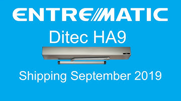 Ditec HA9 Features Video