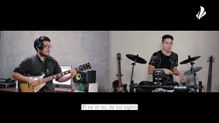 Video thumbnail of "Él Es El Rey (cover) - Raíces y Alas En Casa 🎵"