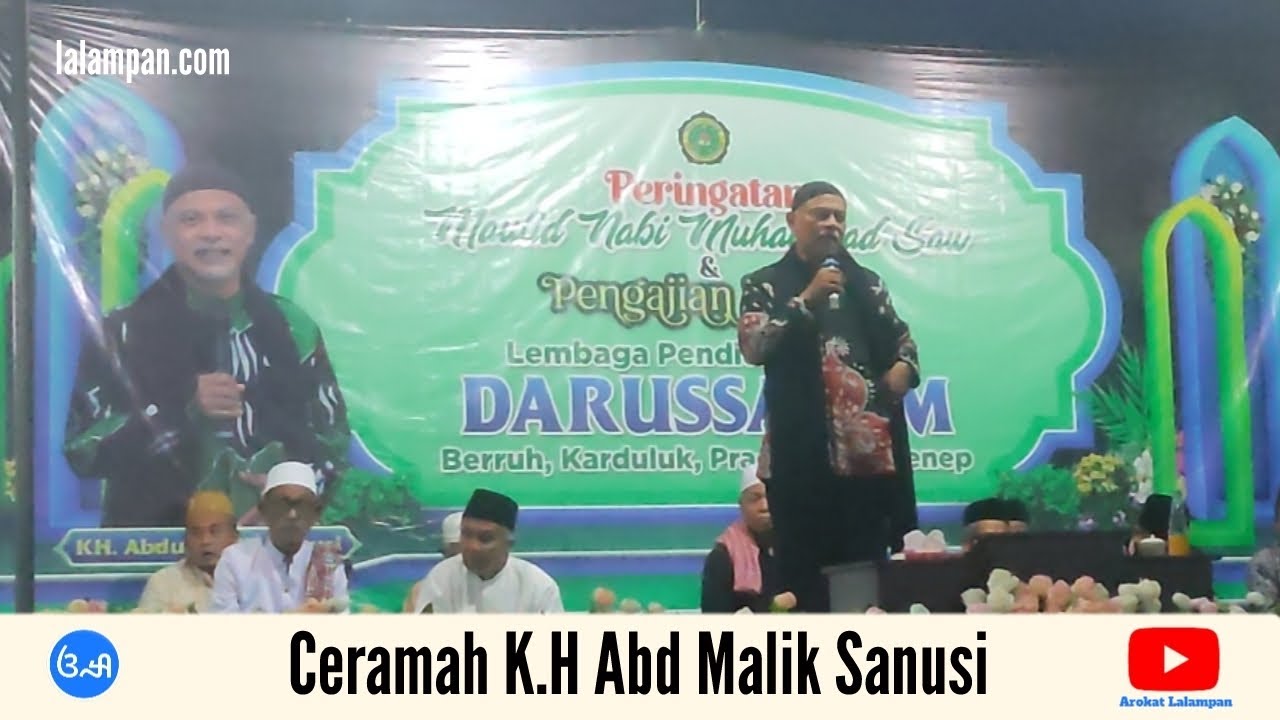 Ceramah K.H Abd Malik Sanusi di Berruh Karduluk