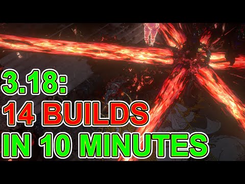 POE 3.18 Sentinel: 14 Top League Start Build Ideas In 10 Minutes - Path Of Exile