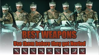 Best Weapons in Rise of the Ronin // OXTAIL BLADE will be nerfed in the next update